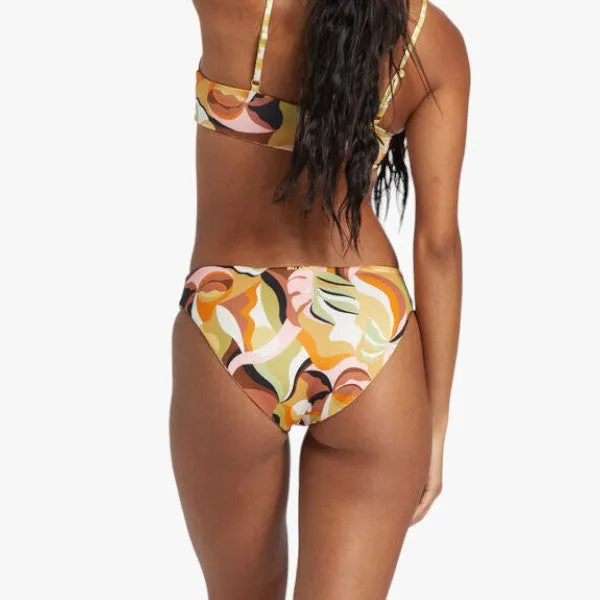Billabong Womens Return To Paradise Rev Lowride Bikini Bottom Multi