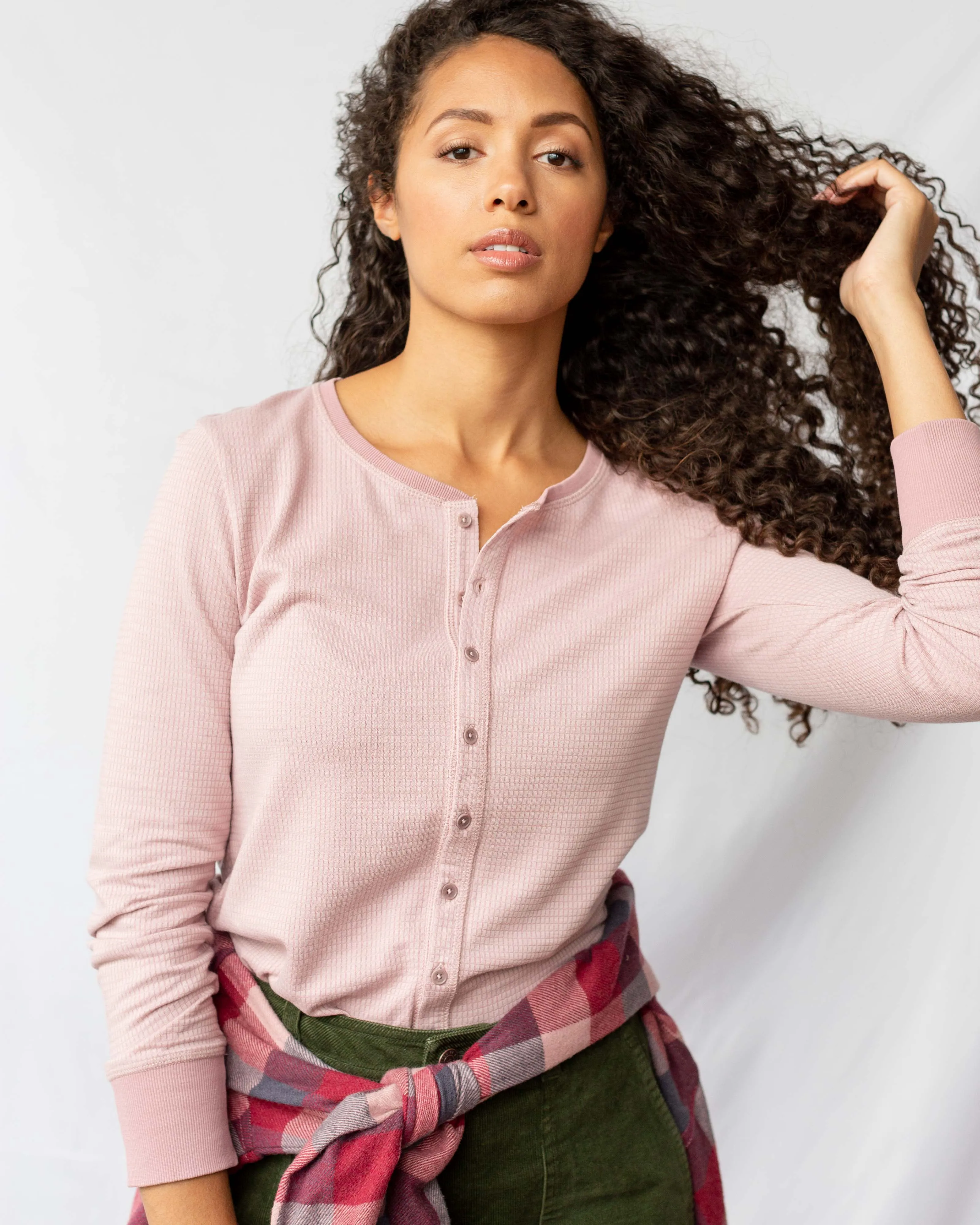 EcoKnit™ Button Front Thermal