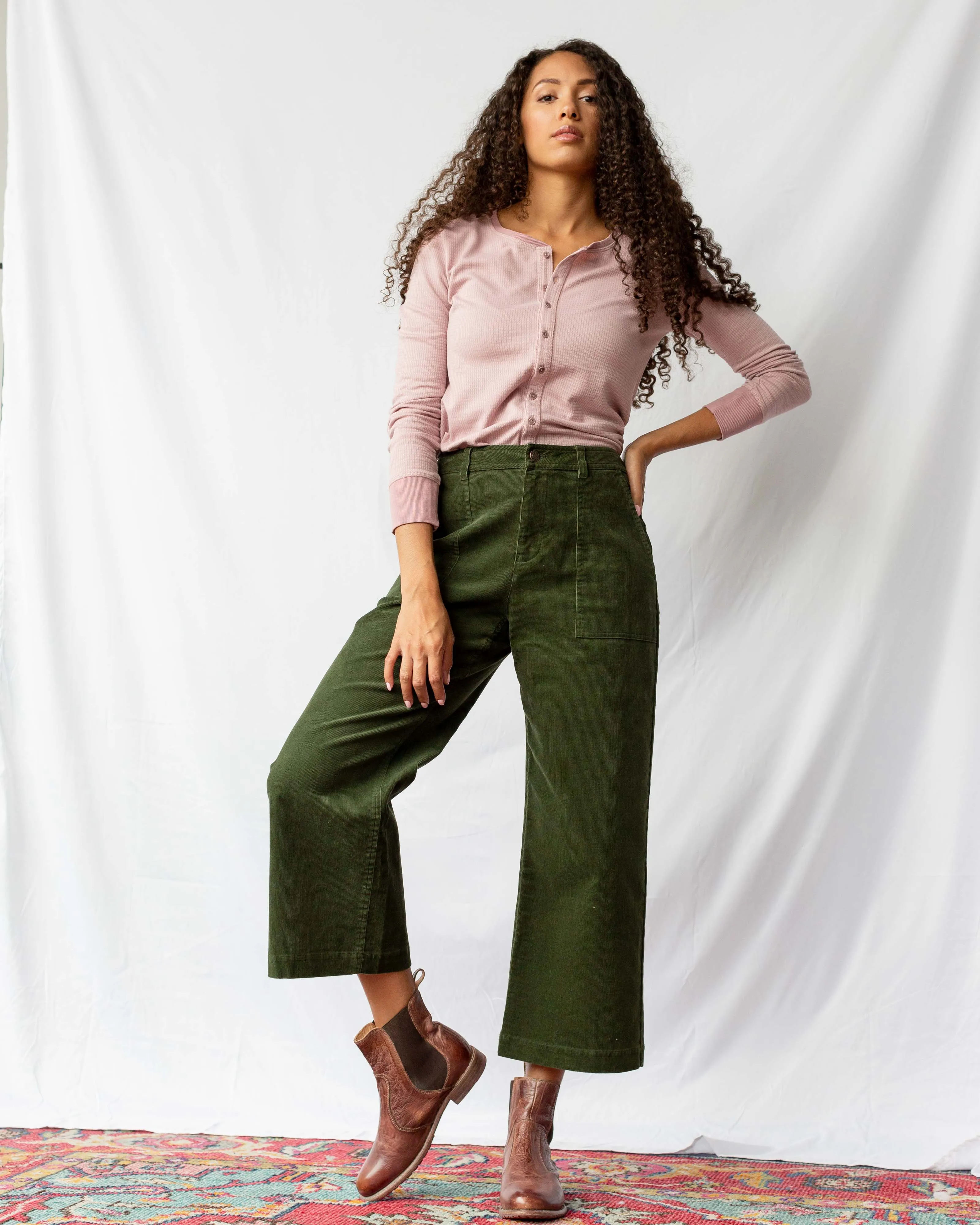 EcoKnit™ Button Front Thermal