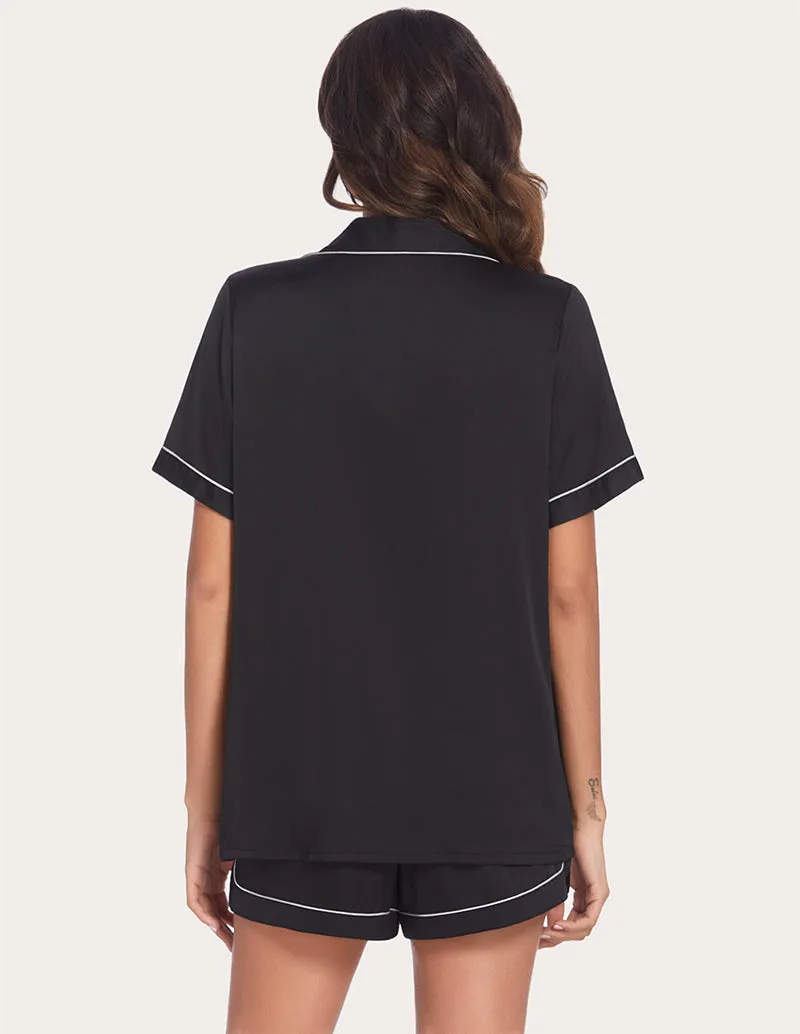 Ekouaer Piping Pajamas Set (US Only)