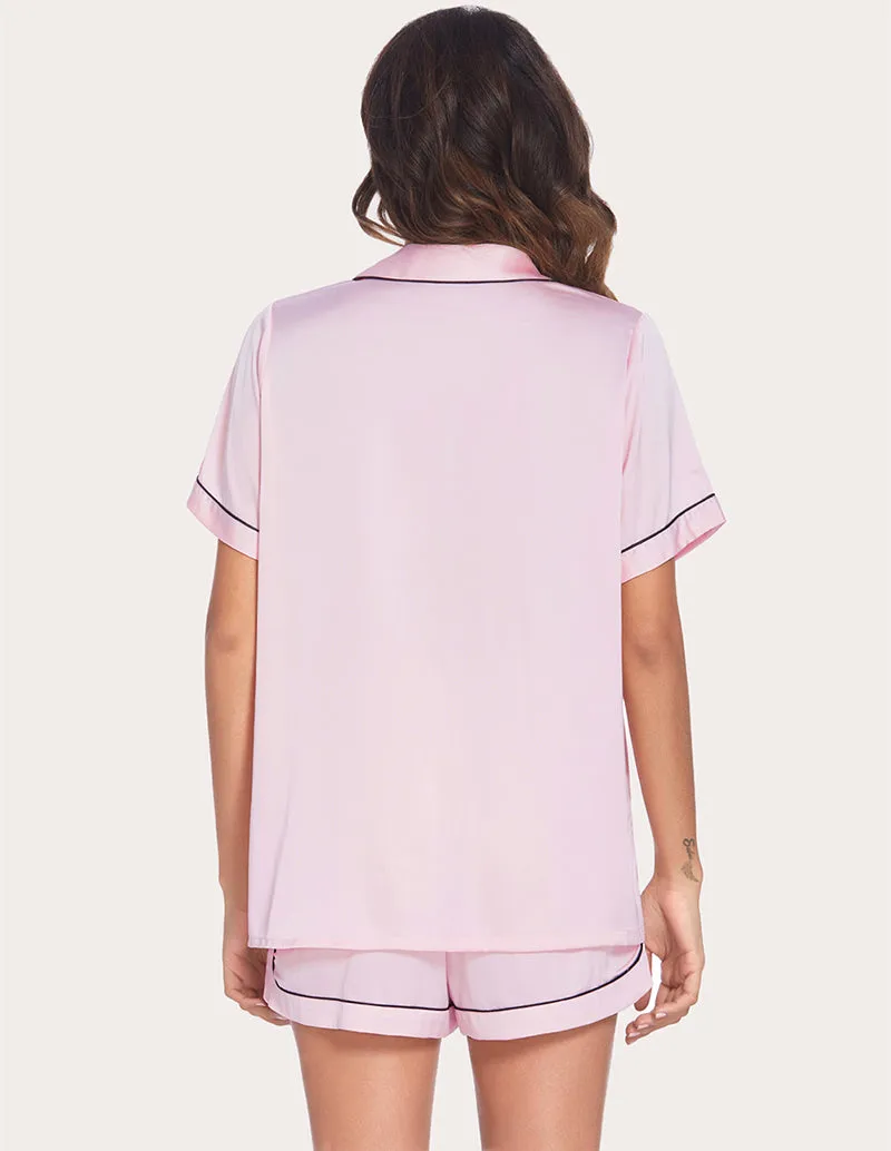 Ekouaer Piping Pajamas Set (US Only)