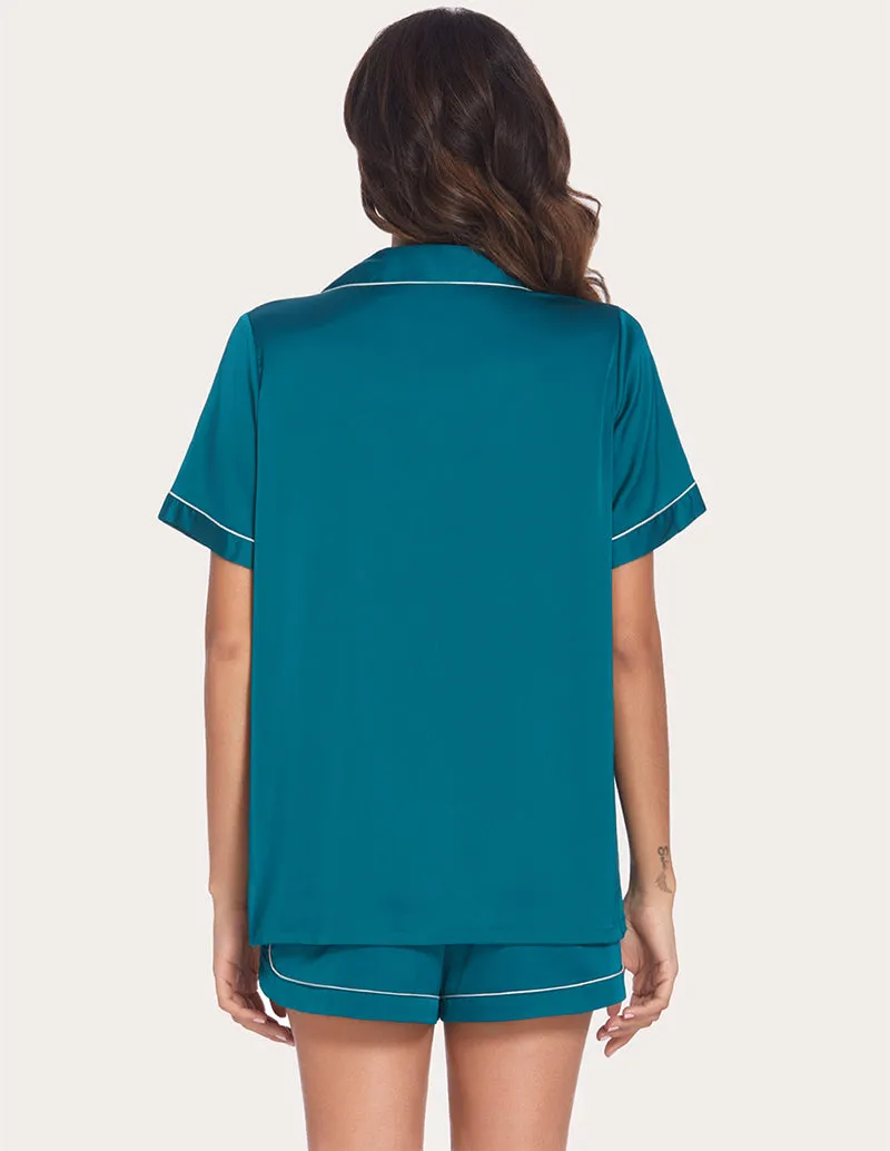 Ekouaer Piping Pajamas Set (US Only)