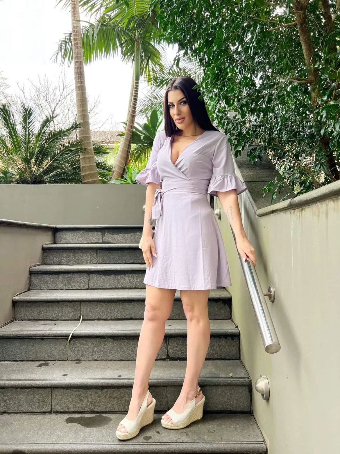 LILAC LOVE  DRESS 