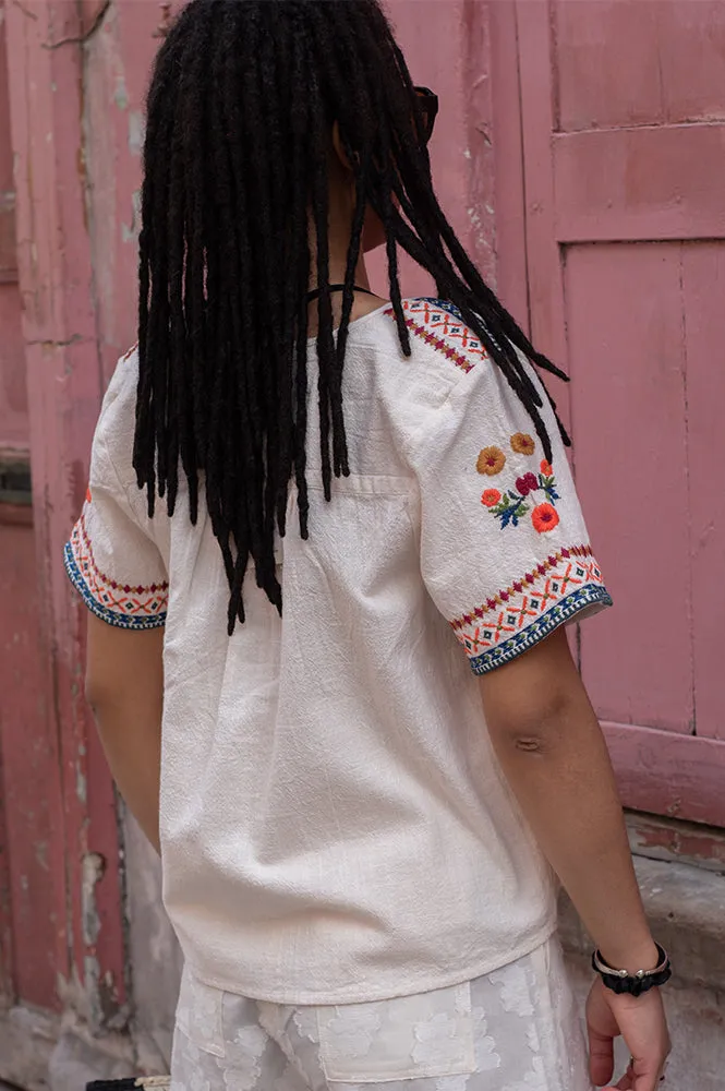 Louizon Vonigri Embroidered Blouse