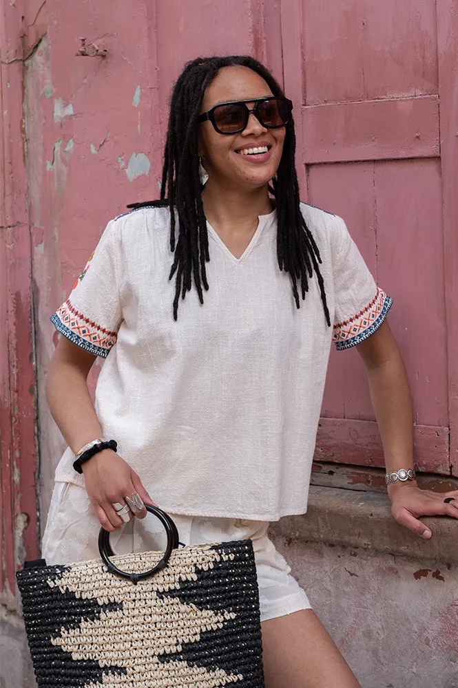 Louizon Vonigri Embroidered Blouse