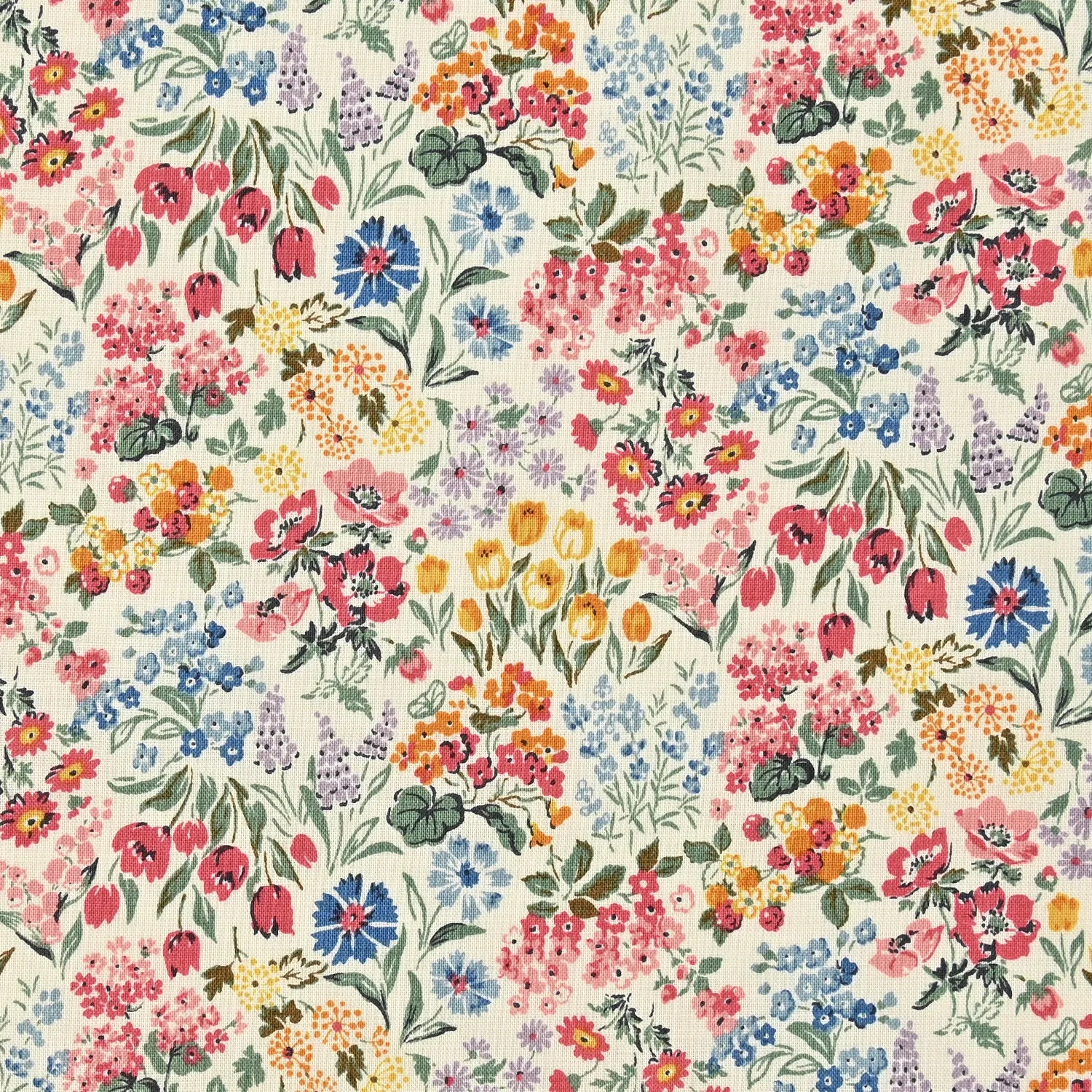 Treasure Box Floral Cotton Sheeting　	YGA-69040
