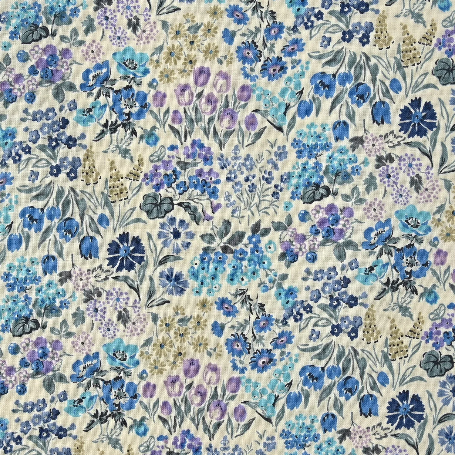 Treasure Box Floral Cotton Sheeting　	YGA-69040