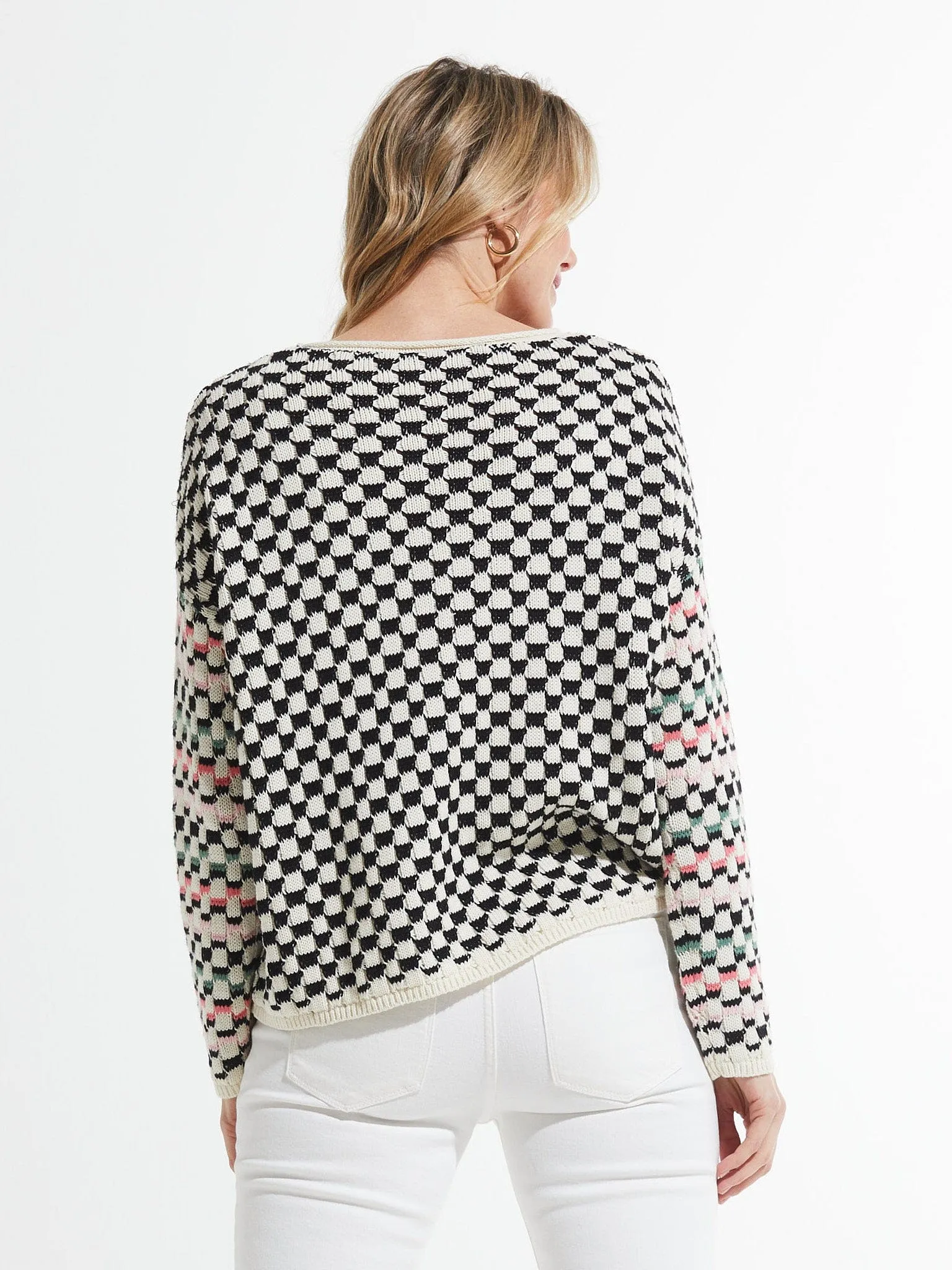 Zaket and Plover Checkered Pull-Over Sweater - ZP7452U